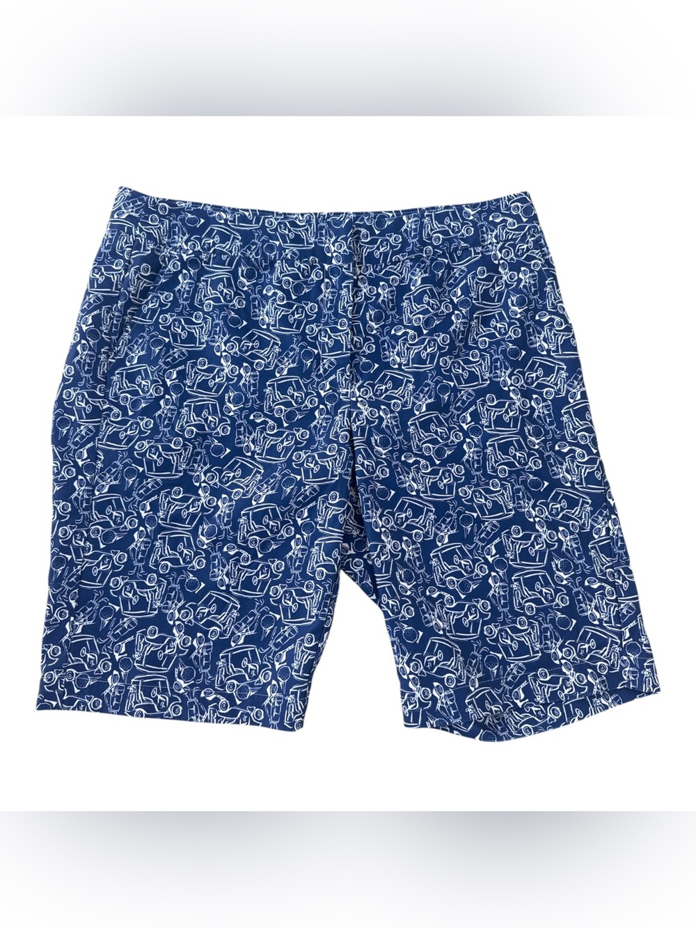 Izod Golf Navy Blue Graphic Women’s Golf Shorts